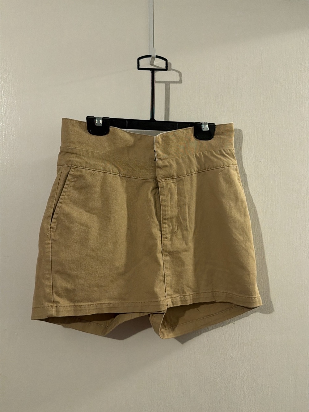 wild fable Tan High-Waist Cotton Skort